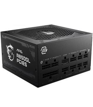 MSI MAG A850GL PCIE5 850 Watt 80 Plus Gold Power Supply