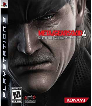 Metal Gear Solid 4 Guns of the Patriots PS3 (MGS 4)
