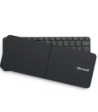 Microsoft Wedge Mobile Bluetooth Multi-device Keyboard (Black)
