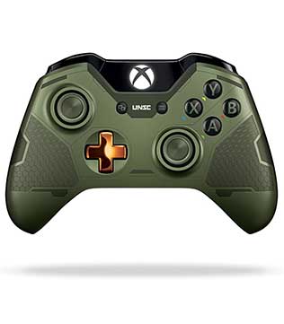 Microsoft Xbox One Wireless Controller Halo Master Chief Special Edition