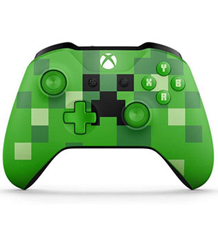 Microsoft Xbox One Wireless Controller Minecraft Creeper Edition Controller