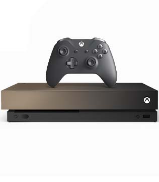 Microsoft Xbox One X 1TB Gold Rush Special Edition