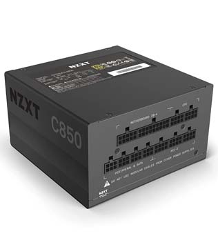 NZXT C850 850 Watt Gold Power Supply Fully Modular