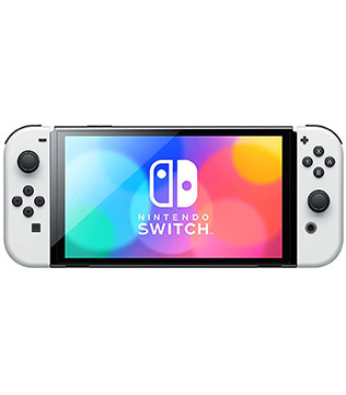 Nintendo Switch OLED Console 64GB White Joy Con