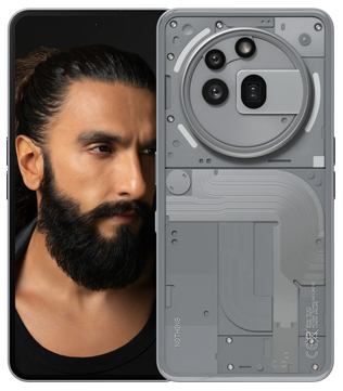 Nothing Phone 3a Pro 8GB RAM, 256GB Storage (Grey)