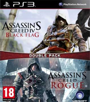 Assassins Creed Double Pack Black Flag & Rogue PS3