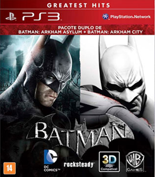 Batman Arkham Asylum & Arkham City DUAL PACK  PS3