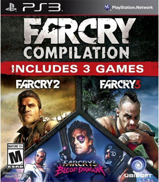 Far Cry Compilation (Far Cry 2, Far Cry 3, Far Cry 3 Blood Dragon) PS3
