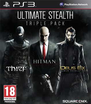 Ultimate Stealth Triple Pack (Thief, Hitman Absolution & Deus Ex Human Revolution) PS3