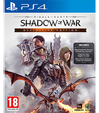 Middle Earth Shadow of War Definitive Edition PS4