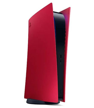 PS5 Console Covers, Volcanic Red