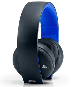 PlayStation Official Gold Wireless Stereo Headset PS4, PS3, PS Vita