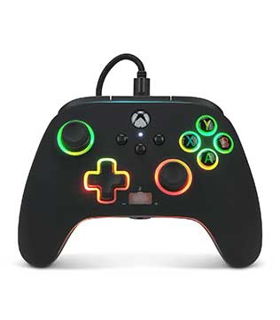 PowerA Enhanced Wired Gaming Controller for Xbox Series X/S or Xbox One, Spectra Infinity (Officially Licensed)