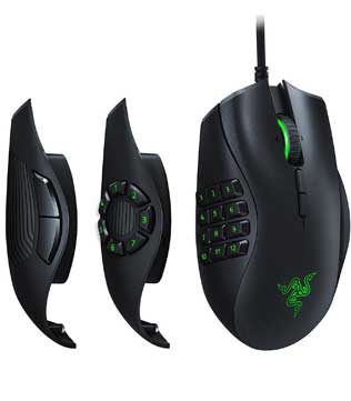 RAZER NAGA TRINITY Ergonomic Wired Mechanical Gaming Mouse