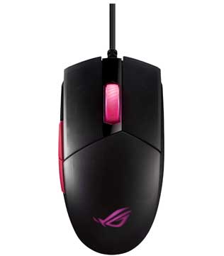 ASUS ROG Strix Impact II Electro Punk Gaming Wired Mouse