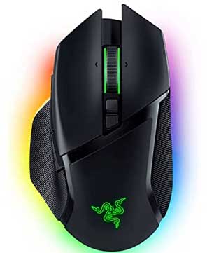 Razer Basilisk V3 Pro Ergonomic Wireless Gaming Mouse (Black)