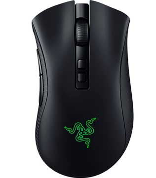 Razer DeathAdder V2 Pro Ergonomic Wireless Gaming Mouse (Black)