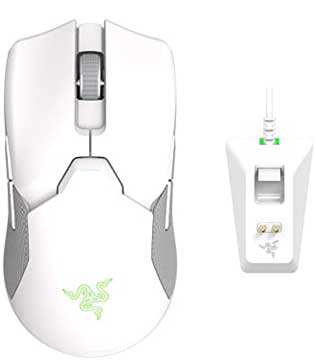 Razer Viper Ultimate Wireless Gaming Mouse With Charging Dock (Mercury)
