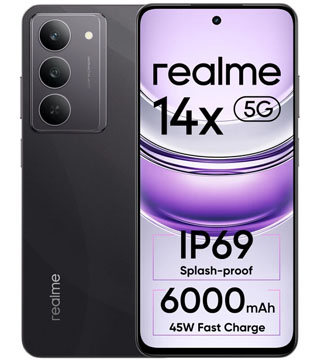 Realme 14x 5G 8GB RAM, 128GB Storage (Any Color)