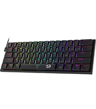 Redragon Anivia K614 60% Wired Mechanical Keyboard (Red Switch)