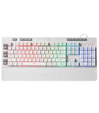 Redragon Shiva K512- Wired Membrane Keyboard Rgb White