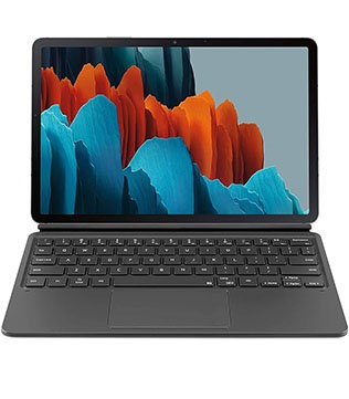 Samsung Galaxy Tab S7 Book Cover Wireless Keyboard (Black)