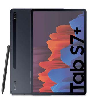 Samsung Galaxy Tab S7 Plus 128 GB ROM 12.5 Inch Wi-Fi + Cellular (Any Color)