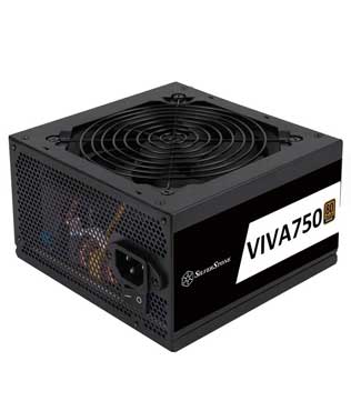 SilverStone VIVA 750 Watt Power Supply Bronze