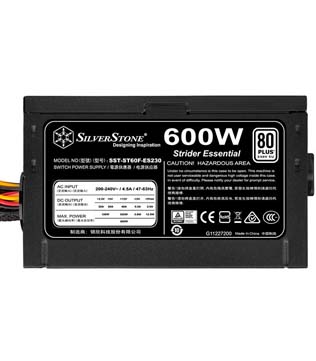 Silverstone Strider 600 Watt Power Supply