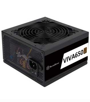 Silverstone VIVA Series 650 Watt Power Supply Bronze