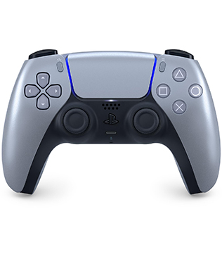 Sony Official PlayStation 5 DualSense Wireless Controller Sterling Silver PS5