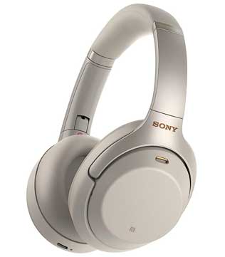 Sony WH-1000XM3 Wireless Noise Cancelling Headphone (Silver)