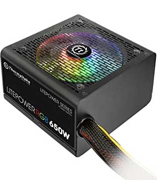 Thermaltake Litepower RGB 650 Watt Power Supply