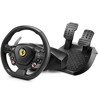 Thrustmaster Ferrari T80 488 GTB Edition Racing Wheel and Pedal (PS5, PS4, PC)