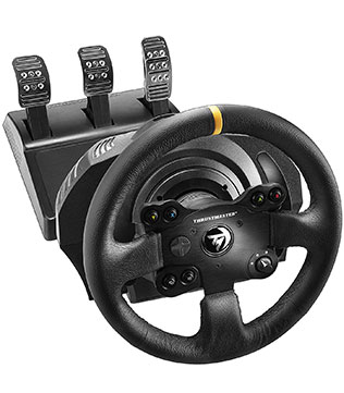 Thrustmaster TX Racing Wheel Leather Edition Racing Wheel and Pedal (Xbox Series X, Xbox One, PC)