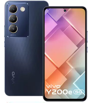 Vivo Y200e 5G 8GB RAM, 128GB Storage (Black Diamond)