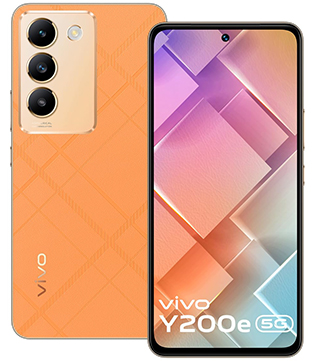 Vivo Y200e 5G 8GB RAM, 128GB Storage (Saffron Delight)