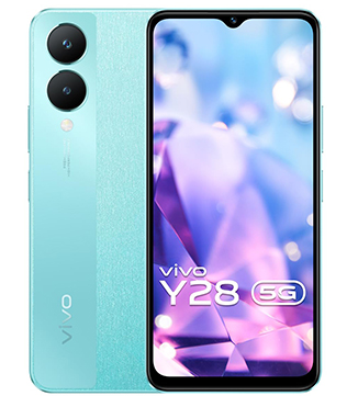Vivo Y28 5G 8GB RAM, 128GB Storage (Glitter Aqua)
