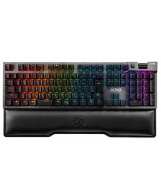 XPG Summoner Wired USB RGB Cherry MX Blue Loud Switches Gaming Keyboard