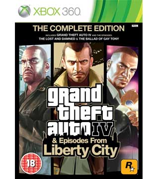 Grand Theft Auto IV & Episodes from Liberty City Xbox 360
