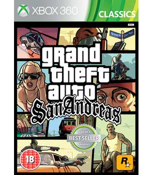 Grand Theft Auto San Andreas Xbox 360