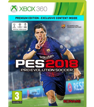 Pro Evolution Soccer 2018 Xbox 360
