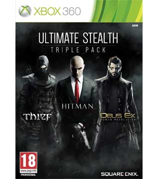 Ultimate Stealth Triple Pack (Thief, Hitman Absolution & Deus Ex Human Revolution) Xbox 360