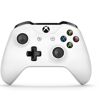 Xbox One Wireless Controller with Bluetooth (White)
