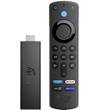 Fire TV Stick 4K Max streaming device, Wi-Fi 6, Alexa Voice Remote