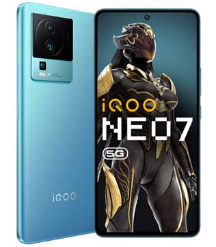 iQOO Neo 7 12GB RAM, 256GB Storage (Any Color)