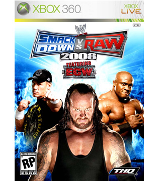 WWE SmackDown Vs Raw 2008 Xbox 360