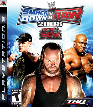 WWE SmackDown Vs Raw 2008 PS3