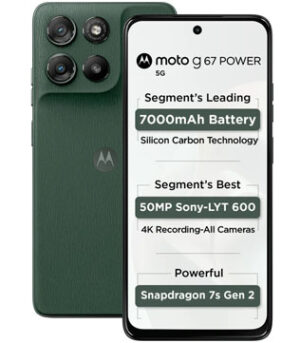 Motorola Moto G67 Power 5G 8GB RAM, 128GB Storage (Any Color)