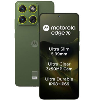 Vishal Motorola Edge 70 Pro 12GB RAM, 256GB Storage (Any Color)